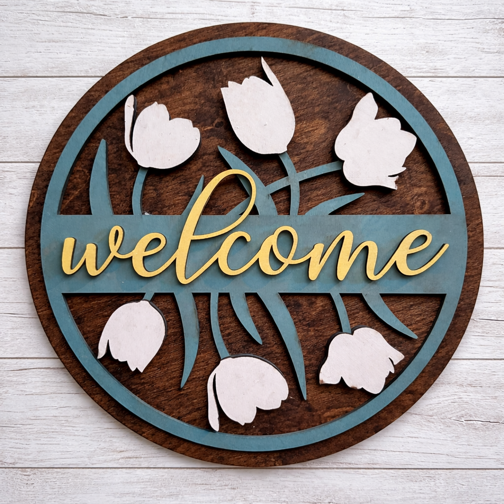 Tulips Welcome