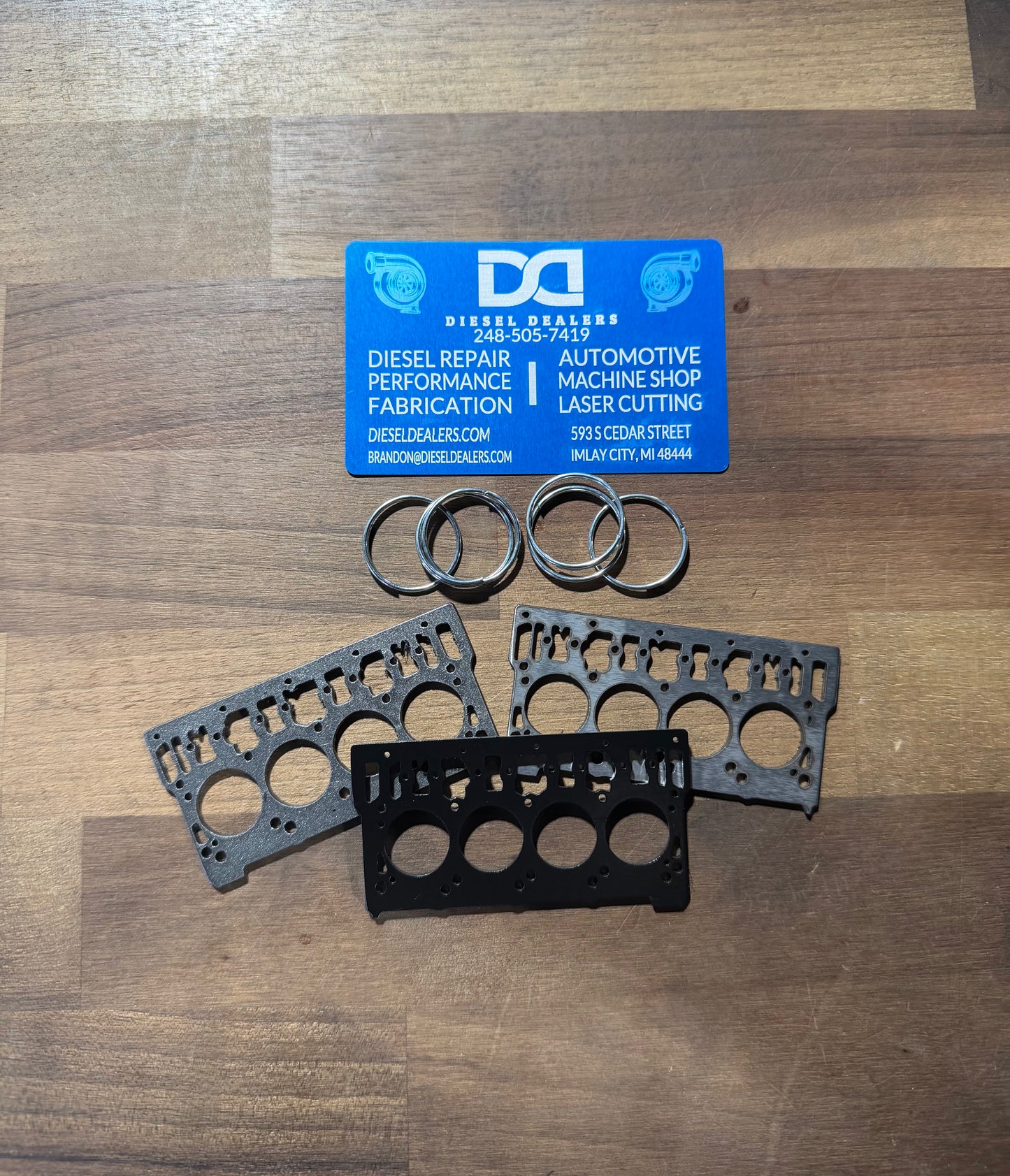 Head gasket key chain
