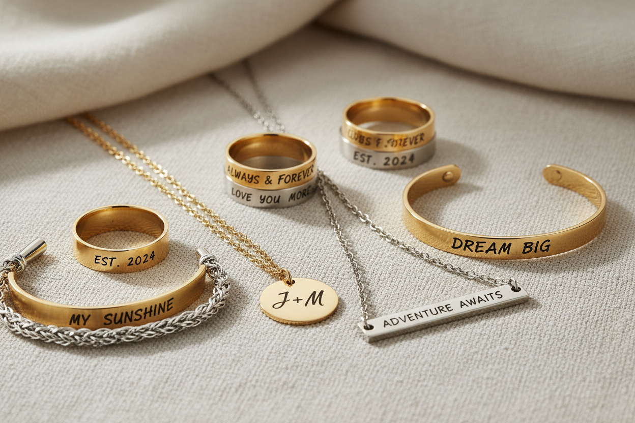 Custom Jewelry and Jewelry engraving