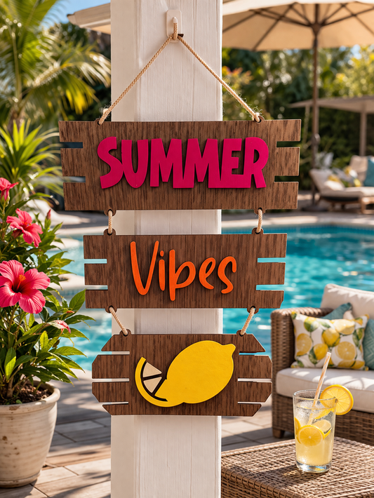 Summer Vibes Sign