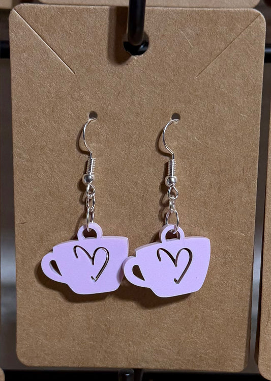 Coffee Mug Earrings