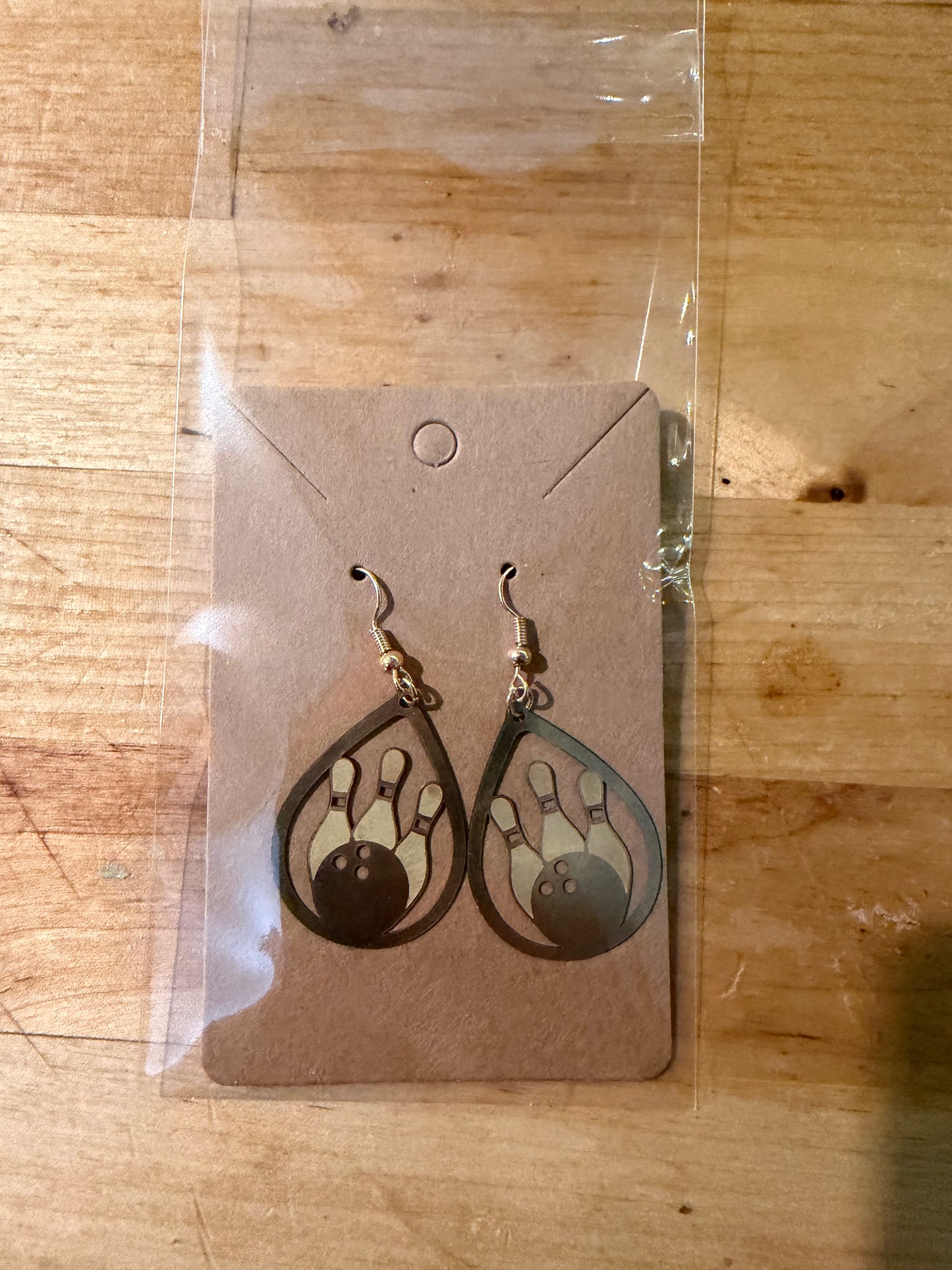 Bowling Earrings