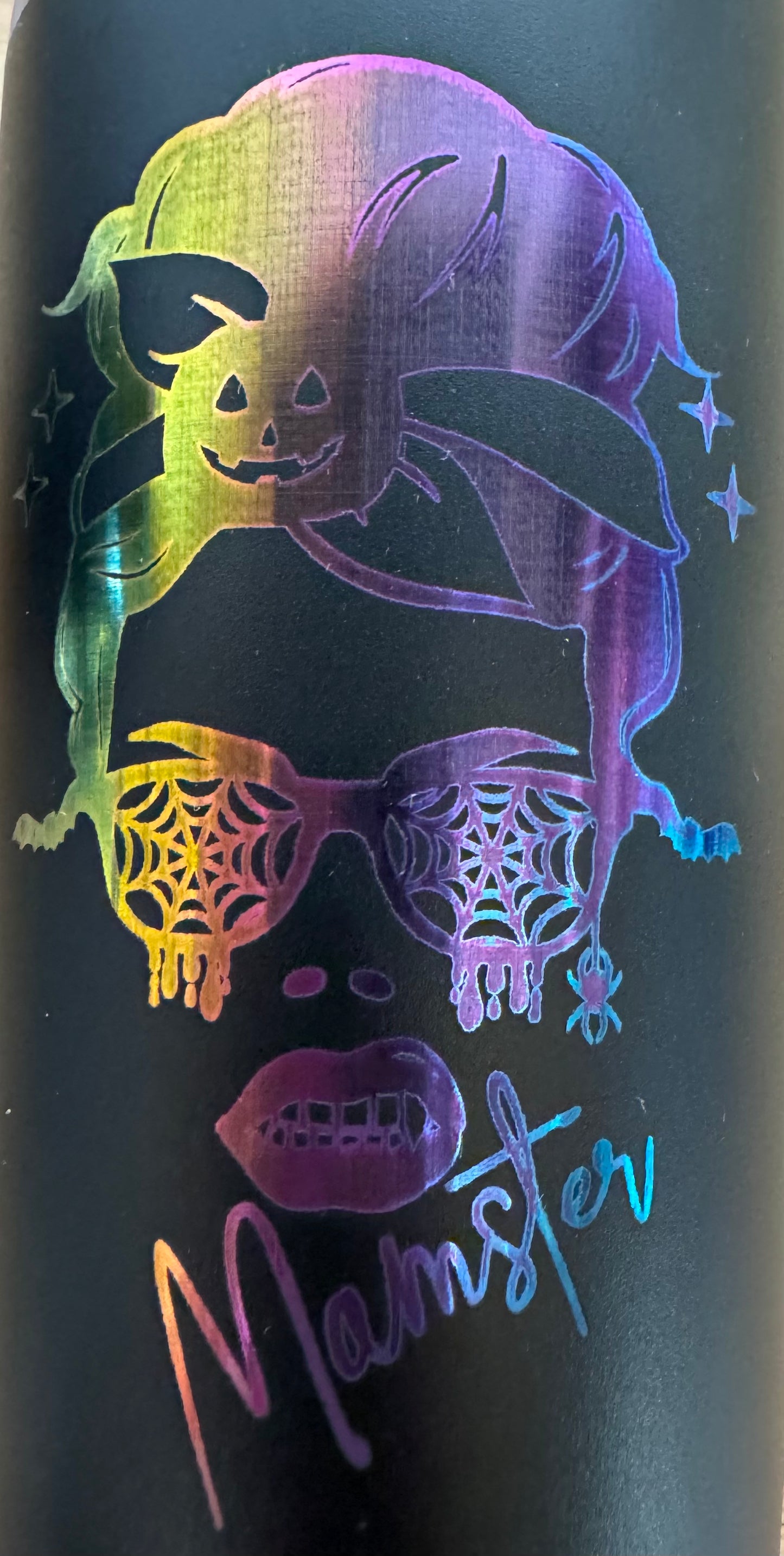 Tumbler, Momster, Black