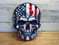 Skull Flag Layered Sign