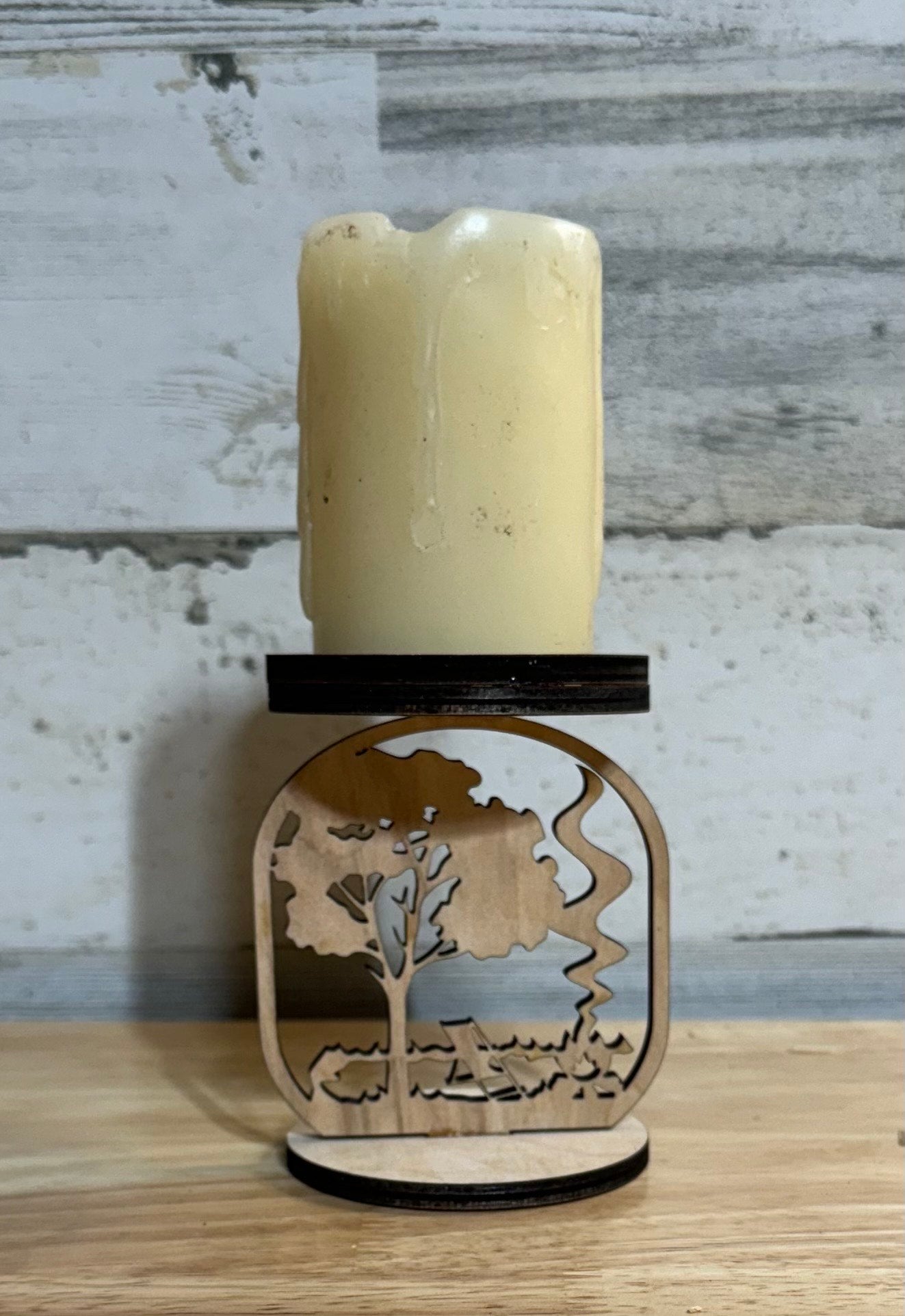 Candle Holder - Camping
