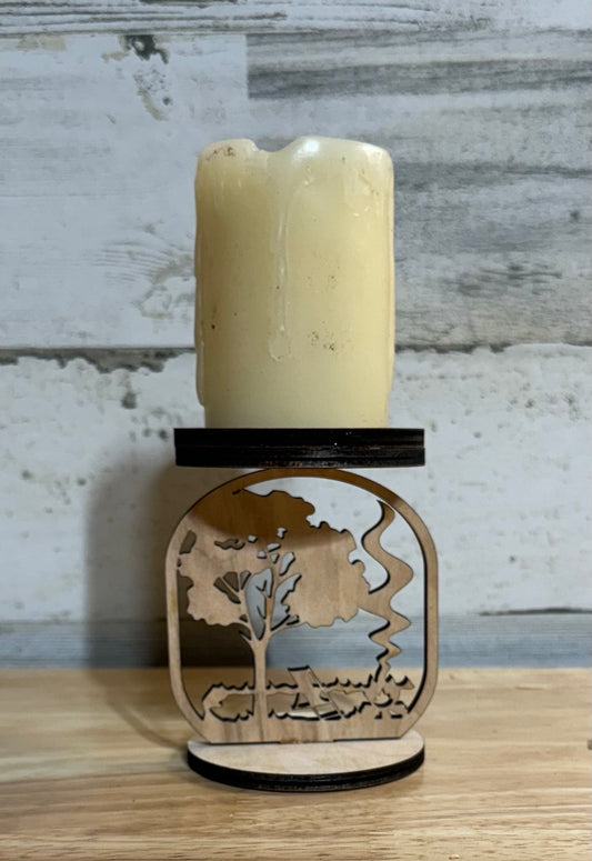 Candle Holder - Camping