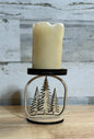 Candle Holder - Trees