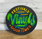 Vinyls Festival sign