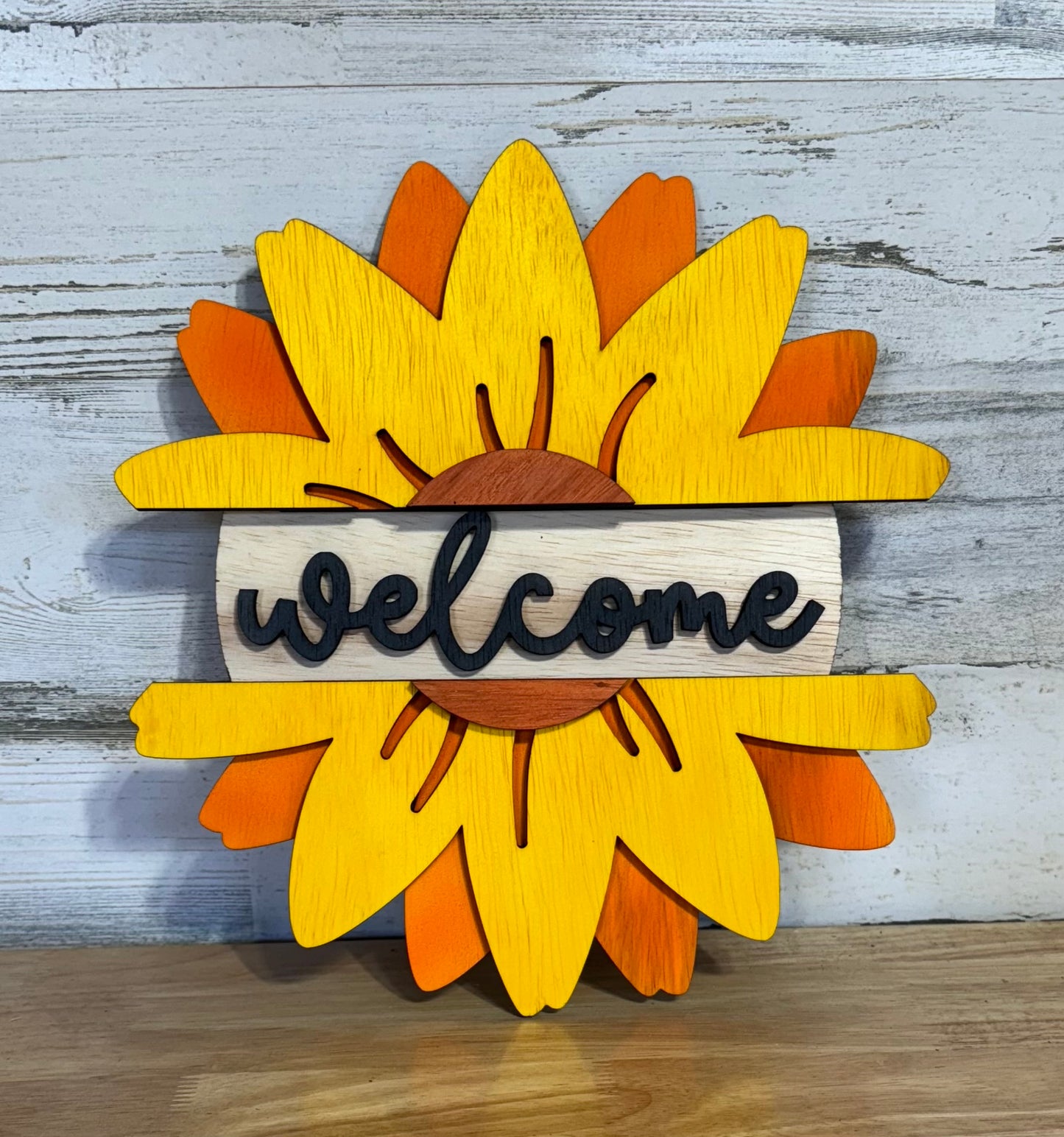 Flower Welcome Sign
