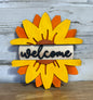 Flower Welcome Sign